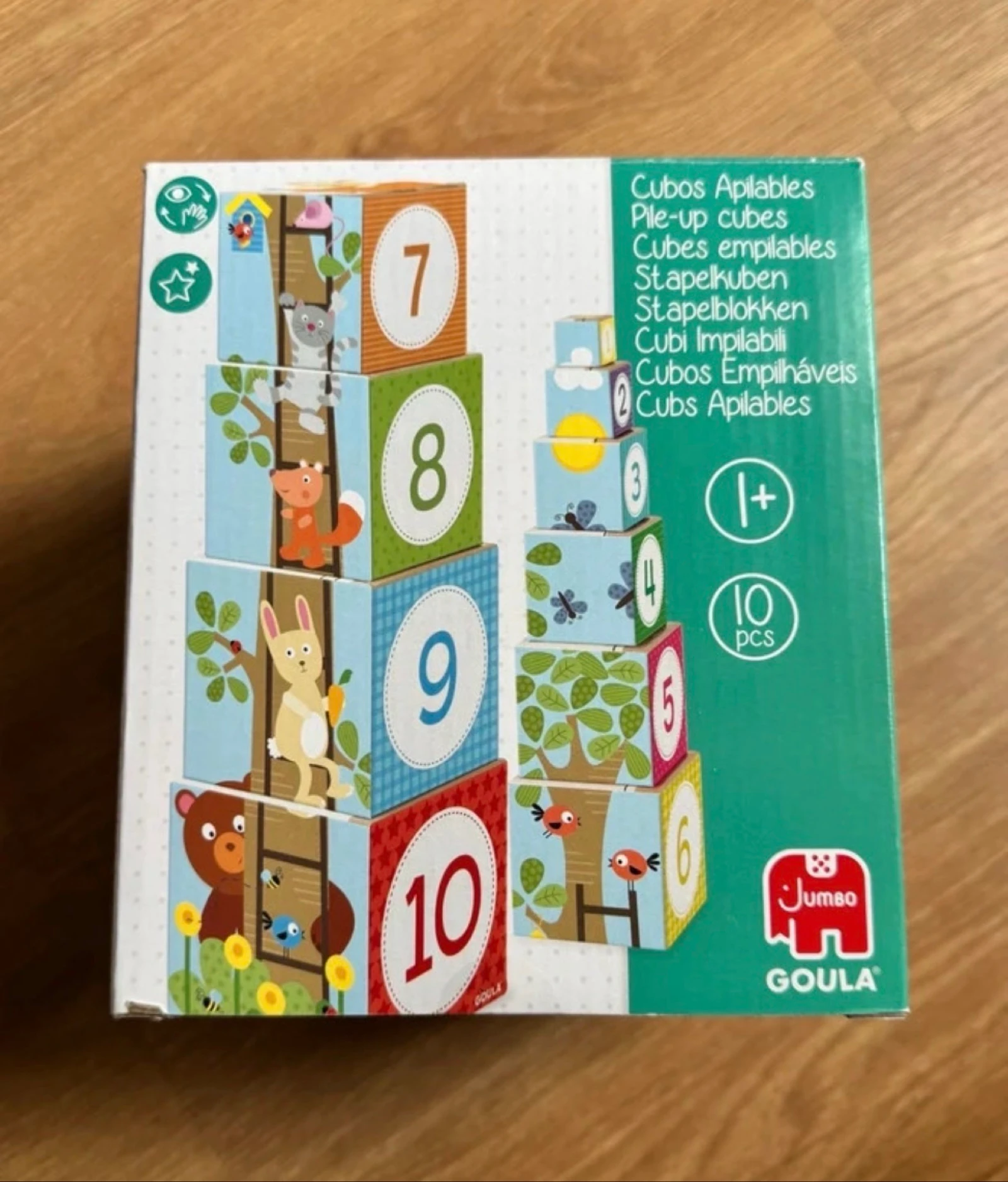 Lote Montessori Wood’n Play + Cubos Goula – photo 2